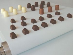Correias de chocolate PU